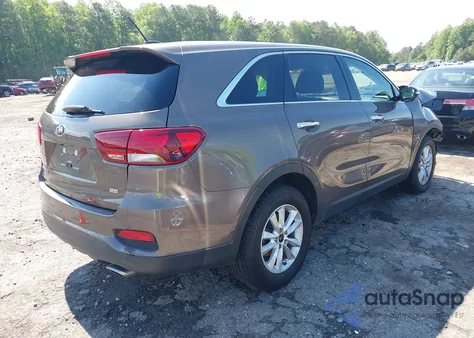 2019 Kia Sorento 2.4L Lx from USA, damaged, VIN 5XYPG4A30KG567882